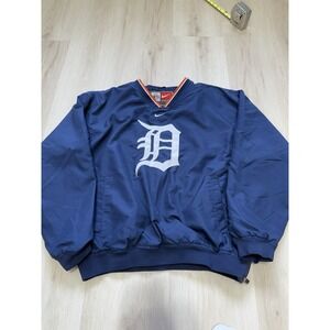 Men's Size Large Detroit Tigers Vintage Bomber Jacket
